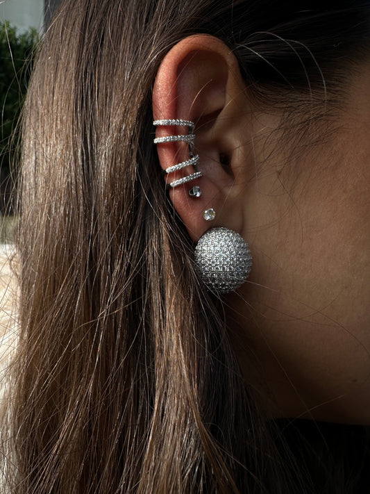 EAR CUFF CON STRASS