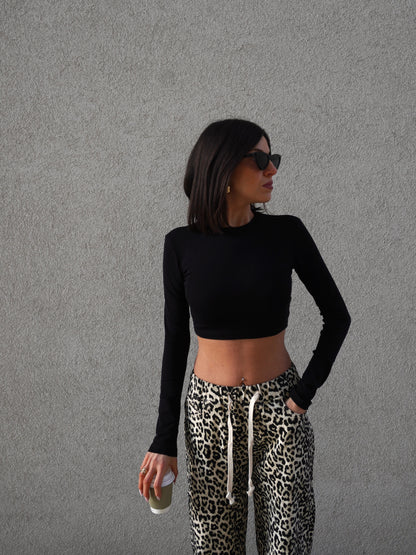 MAGLIA CROP LUMINA